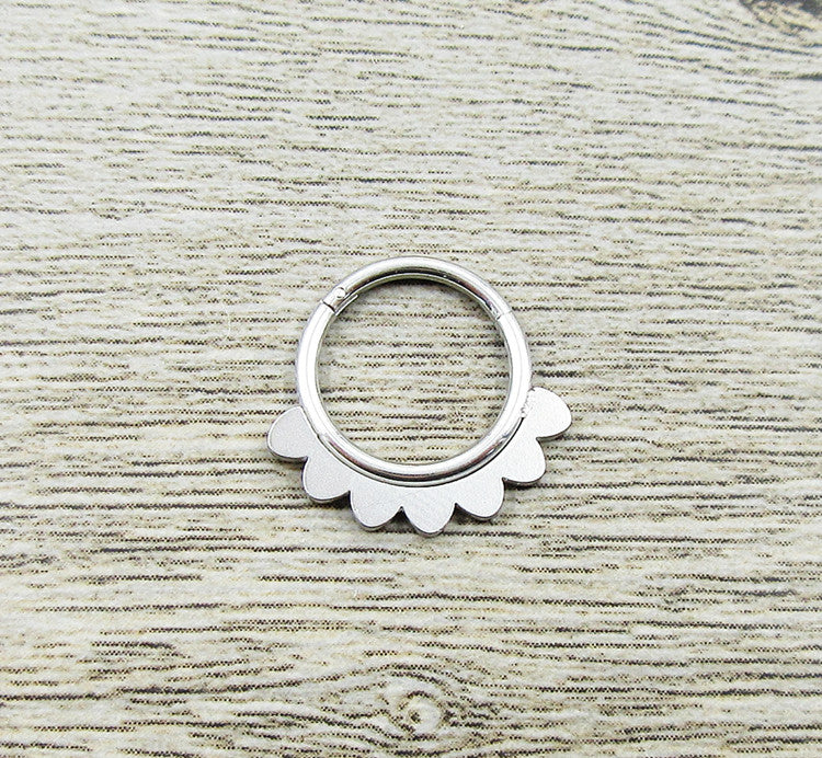 Stainless Steel Nose Ring Earrings Body Piercing