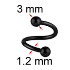 Stainless Steel Titanium Steel Body Piercing Jewelry