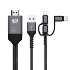 4K 3in1 HDMI Wireless Wifi Mirror Adapter Cable | Orazek UK Ltd