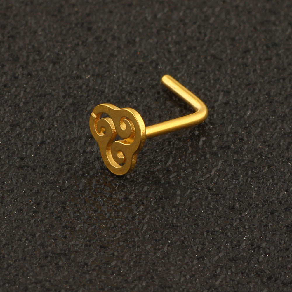 Body Piercing Nose Nail Nose Ring Stainless Steel Earring