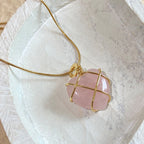 Fashion Moonstone Necklace For Disney Princess Love Girl Necklace Novelty Jewelry