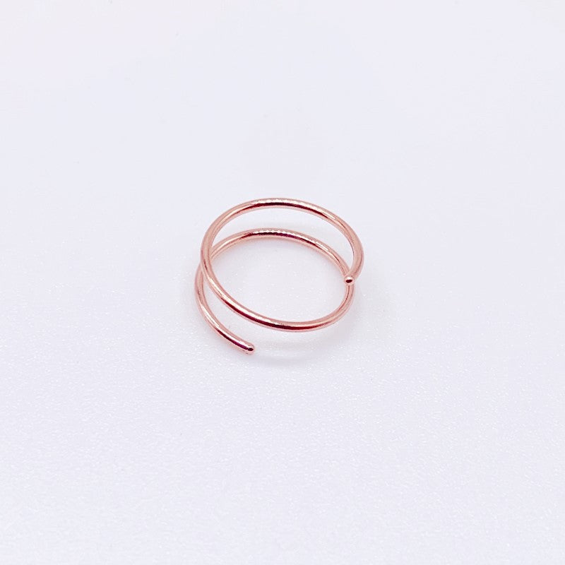Stainless Steel Nose Ring Earrings Vacuum Plating