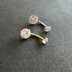 Stainless Steel Navel Stud Human Body Piercing Accessories