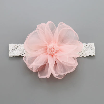 Baby Girl Flower Fabric Cute Beautiful Hair Accessories