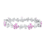 Zircon Cherry Blossom Fashion Banquet Bracelet