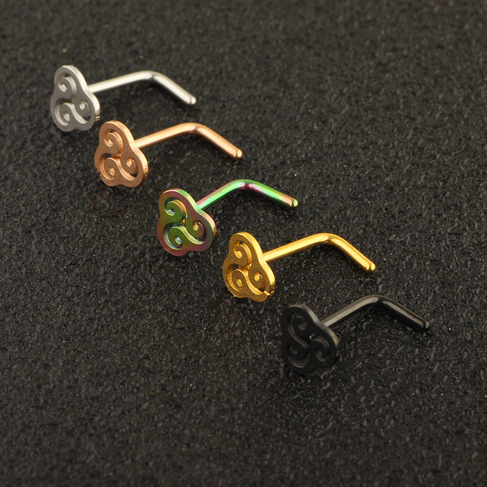 Body Piercing Nose Nail Nose Ring Stainless Steel Earring