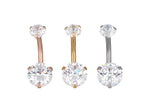 Stainless Steel Navel Stud Human Body Piercing Accessories