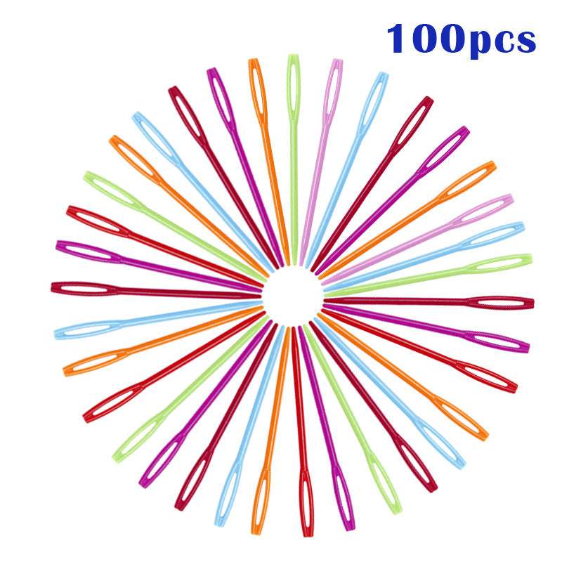 7 Cm Colored Plastic Needles, Sweater Stitching Needles, Sewing Needles | Orazek UK Ltd