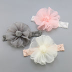 Baby Girl Flower Fabric Cute Beautiful Hair Accessories