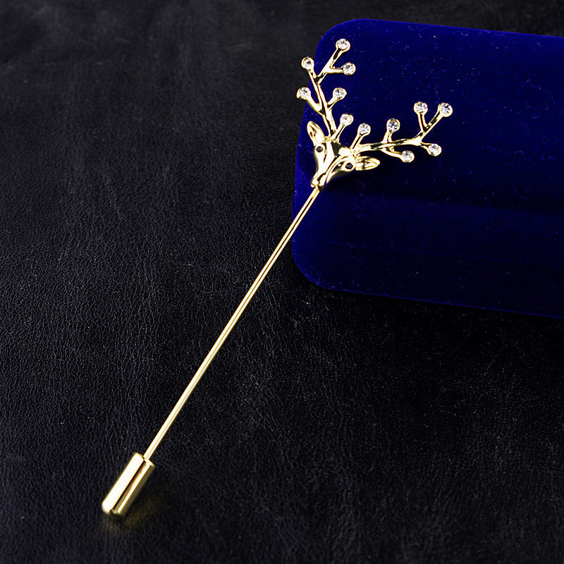 Men's Elk Small Brooch Korea Brooch Pin