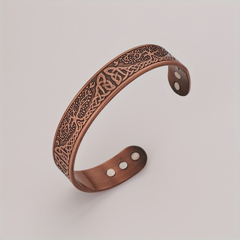 Energy Magnet Bracelet And Ring Set Retro Style Jewelry For Couples Men And Women