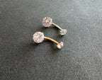 Stainless Steel Navel Stud Human Body Piercing Accessories