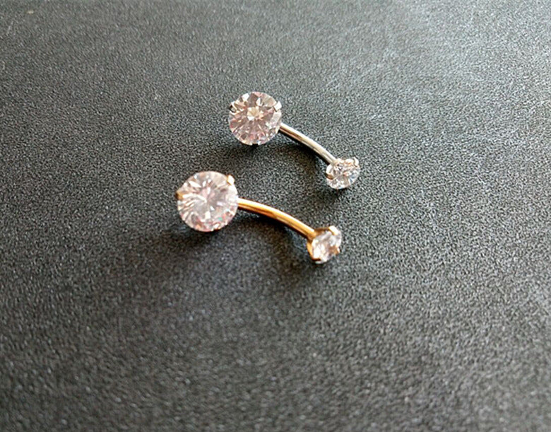 Stainless Steel Navel Stud Human Body Piercing Accessories