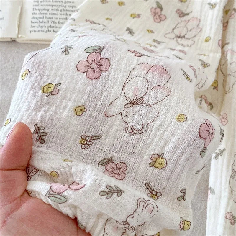 Baby Cotton Pants Toddlers Boys Pants Casual Harem Pants Spring Summer New Cute Soft Clothes Fashion Loose Trousers For Girls