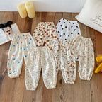 Baby Cotton Pants Toddlers Boys Pants Casual Harem Pants Spring Summer New Cute Soft Clothes Fashion Loose Trousers For Girls