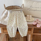 Baby Cotton Pants Toddlers Boys Pants Casual Harem Pants Spring Summer New Cute Soft Clothes Fashion Loose Trousers For Girls