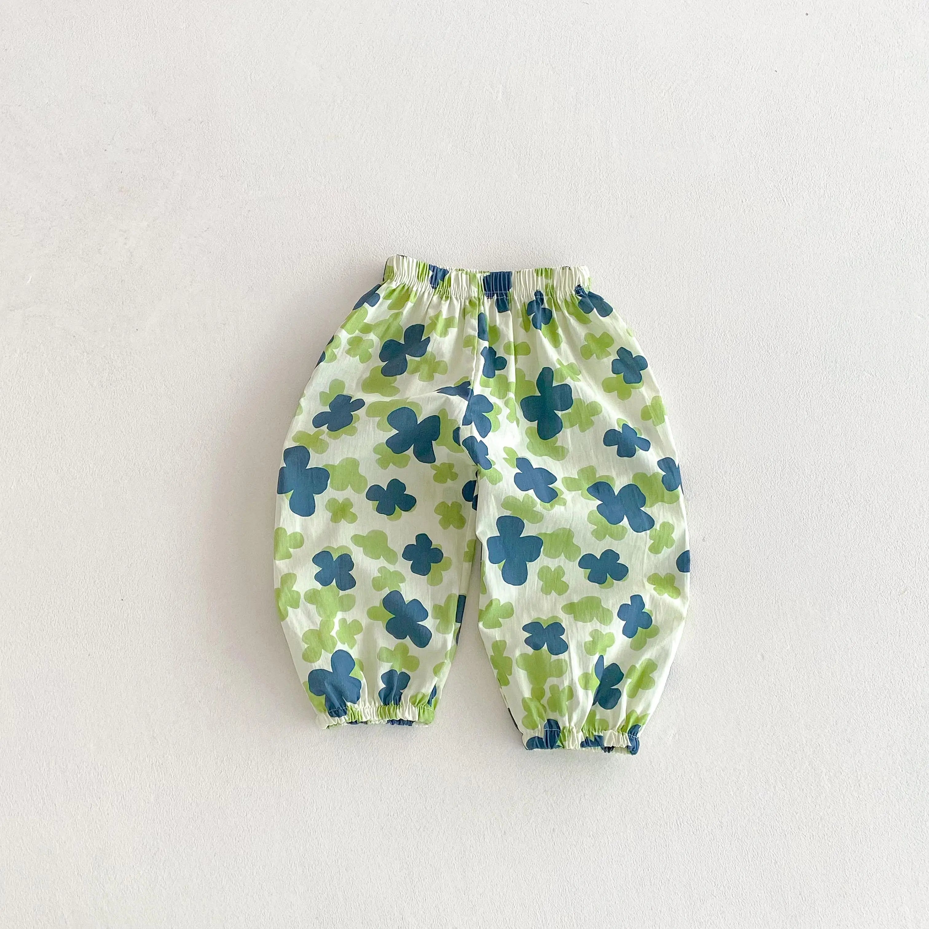 2025 Summer Child Mosquito Resistant Pants Outdoor Wear New Cartoon Printed Trousers Kids Thin Loose Fashion Casual Trousers