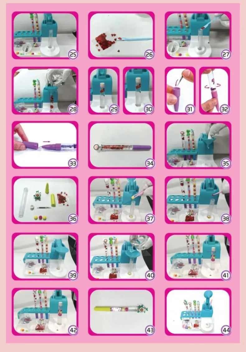 New Magic Sand Pen DIY Craft Set for Kids | STEM Educational Toy & Parent-Child Interactive Gift Box