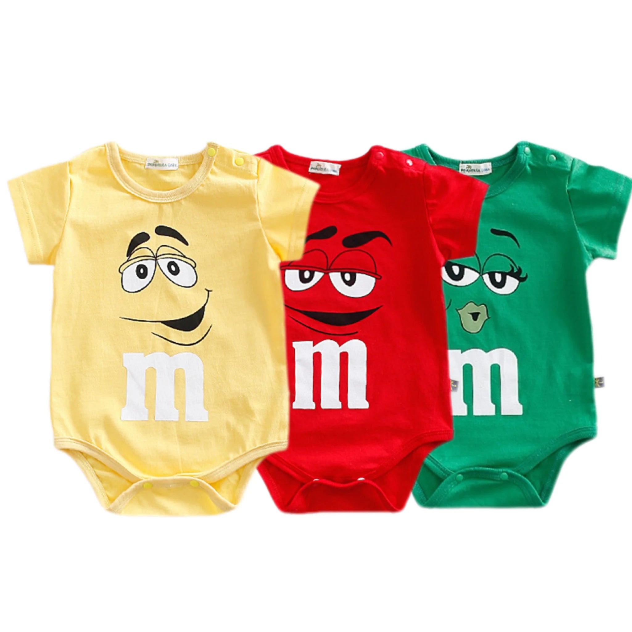 3pcs/Set Baby Clothing Short Sleeve Bodysuit Infant Boys Girls Cute Triangle Pants Onesie 0-2Age Infant Soft Thin Crawling Suit