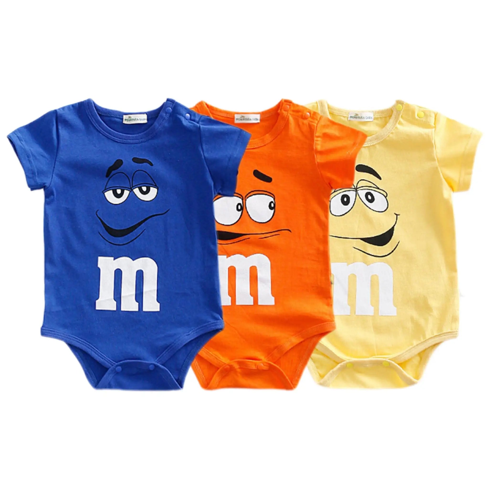 3pcs/Set Baby Clothing Short Sleeve Bodysuit Infant Boys Girls Cute Triangle Pants Onesie 0-2Age Infant Soft Thin Crawling Suit