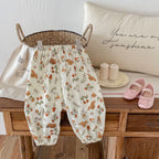 Baby Cotton Pants Toddlers Boys Pants Casual Harem Pants Spring Summer New Cute Soft Clothes Fashion Loose Trousers For Girls