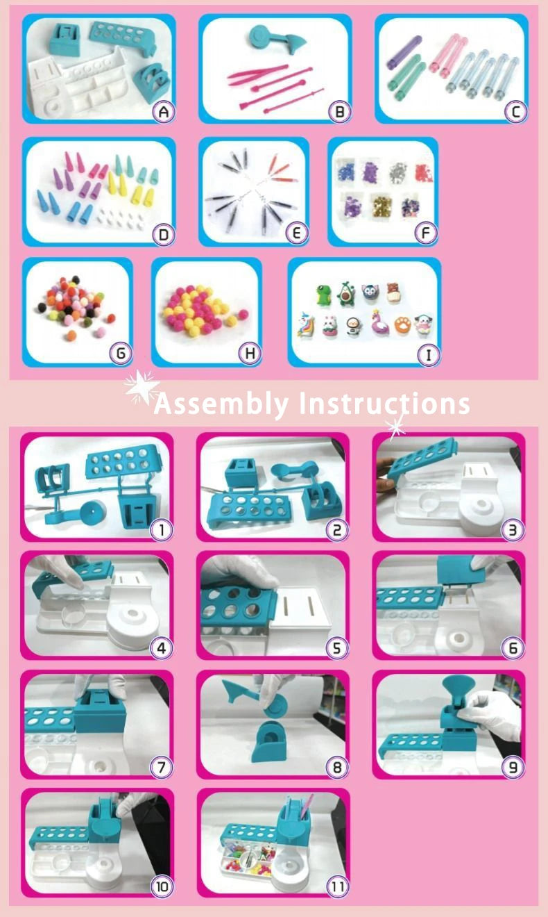 New Magic Sand Pen DIY Craft Set for Kids | STEM Educational Toy & Parent-Child Interactive Gift Box