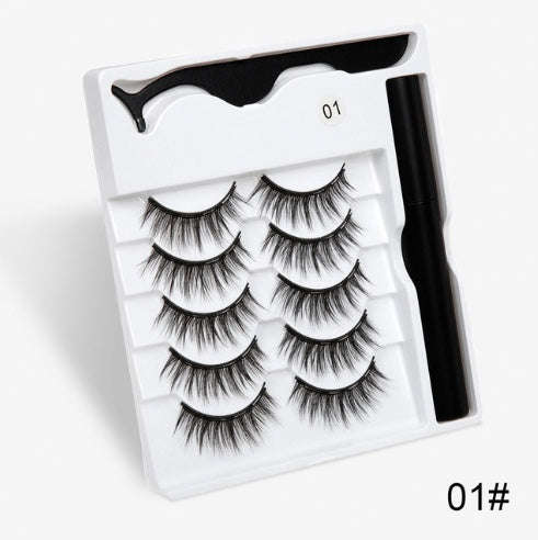 A Pair Of False Eyelashes With Magnets In Fashion | Orazek UK Ltd