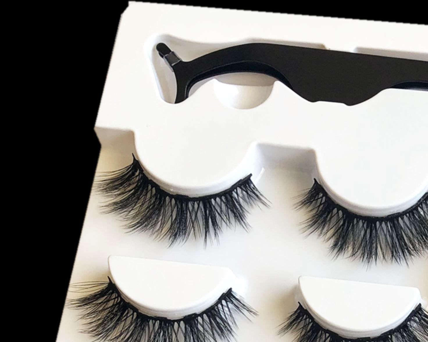 A Pair Of False Eyelashes With Magnets In Fashion | Orazek UK Ltd
