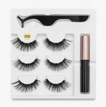 A Pair Of False Eyelashes With Magnets In Fashion | Orazek UK Ltd