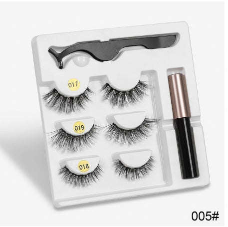 A Pair Of False Eyelashes With Magnets In Fashion | Orazek UK Ltd