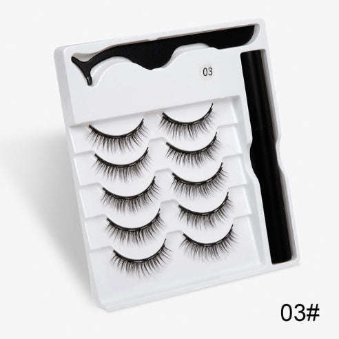 A Pair Of False Eyelashes With Magnets In Fashion | Orazek UK Ltd