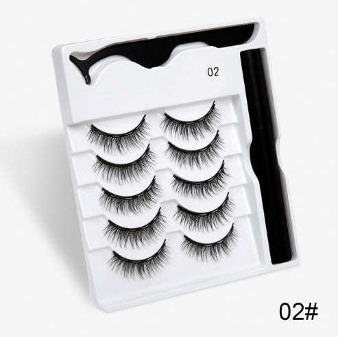 A Pair Of False Eyelashes With Magnets In Fashion | Orazek UK Ltd