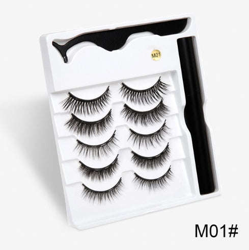 A Pair Of False Eyelashes With Magnets In Fashion | Orazek UK Ltd