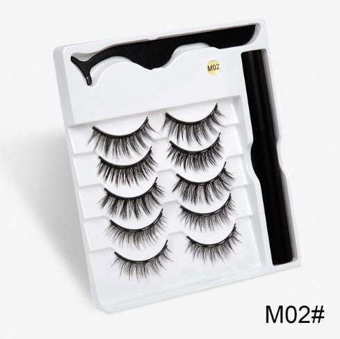A Pair Of False Eyelashes With Magnets In Fashion | Orazek UK Ltd