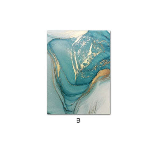 Abstract Liquid Fluid Art Poster Canvas Painting Modern Wall Picture Home Living Room Decor Orazek UK Ltd