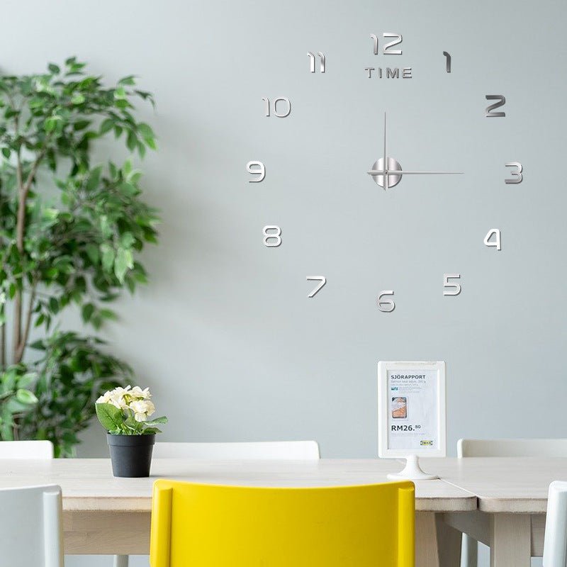 Acrylic Digital Decorative Wall Stickers Clocks | Orazek UK Ltd