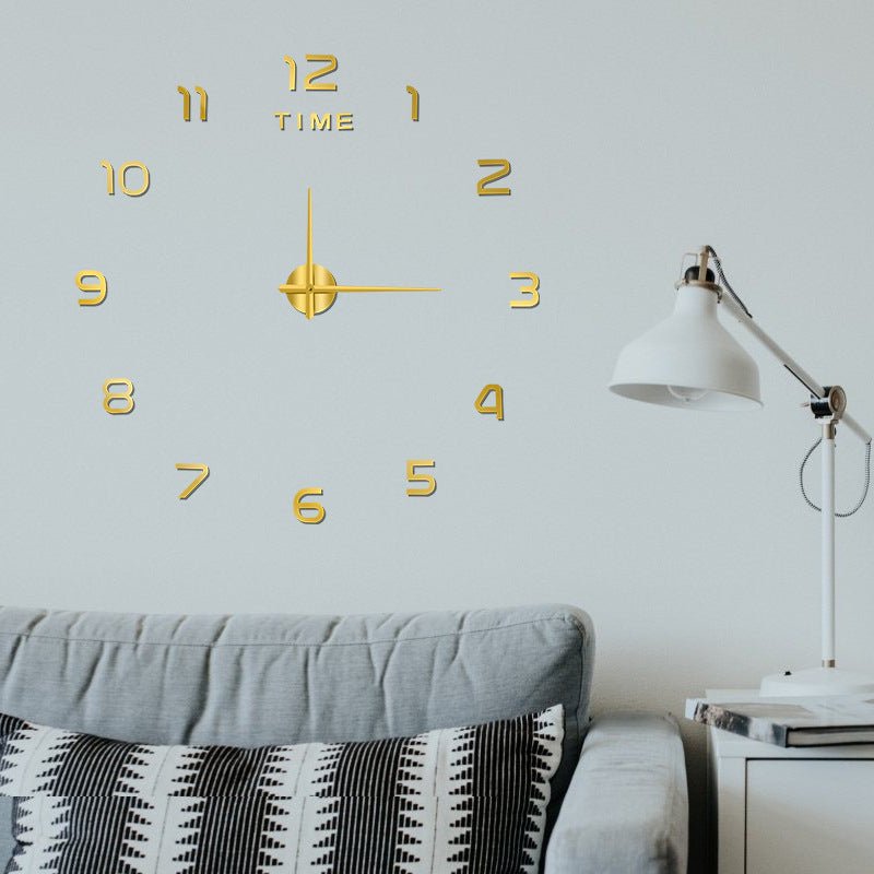 Acrylic Digital Decorative Wall Stickers Clocks | Orazek UK Ltd