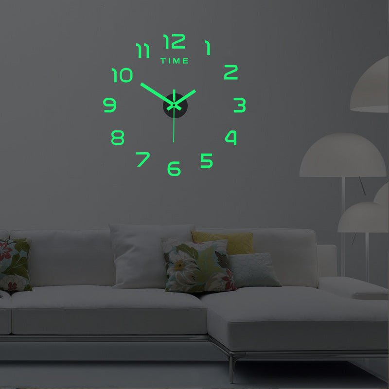 Acrylic Digital Decorative Wall Stickers Clocks | Orazek UK Ltd