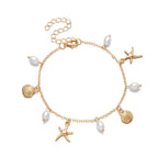 Adjustable Alloy Starfish Pendant Anklet For Women | Orazek UK Ltd