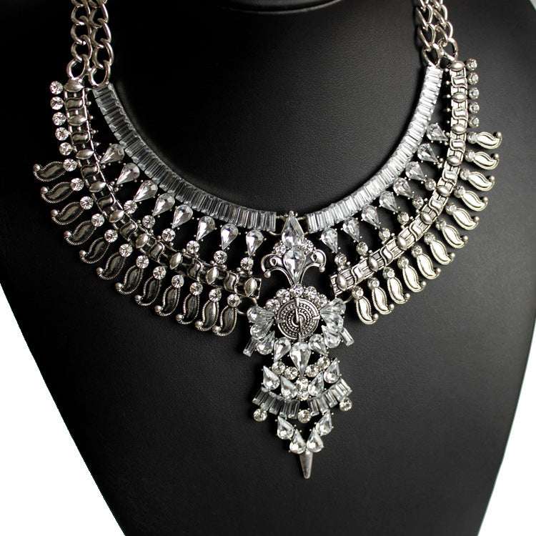 Alloy Diamond Bohomian Retro Traditional Style Necklace | Orazek UK Ltd