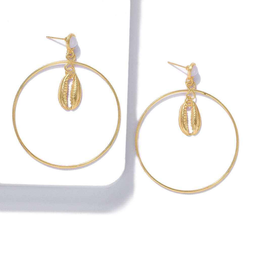 Alloy Shell Eyes Star Earring Set Orazek UK Ltd