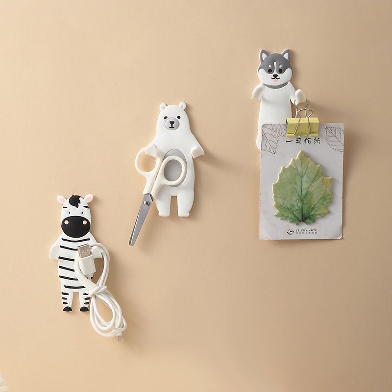 Animal Hook Bendable Reusable Strong Self Adhesive Door Wall Hangers Hooks | Orazek UK Ltd