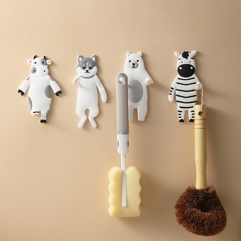 Animal Hook Bendable Reusable Strong Self Adhesive Door Wall Hangers Hooks | Orazek UK Ltd