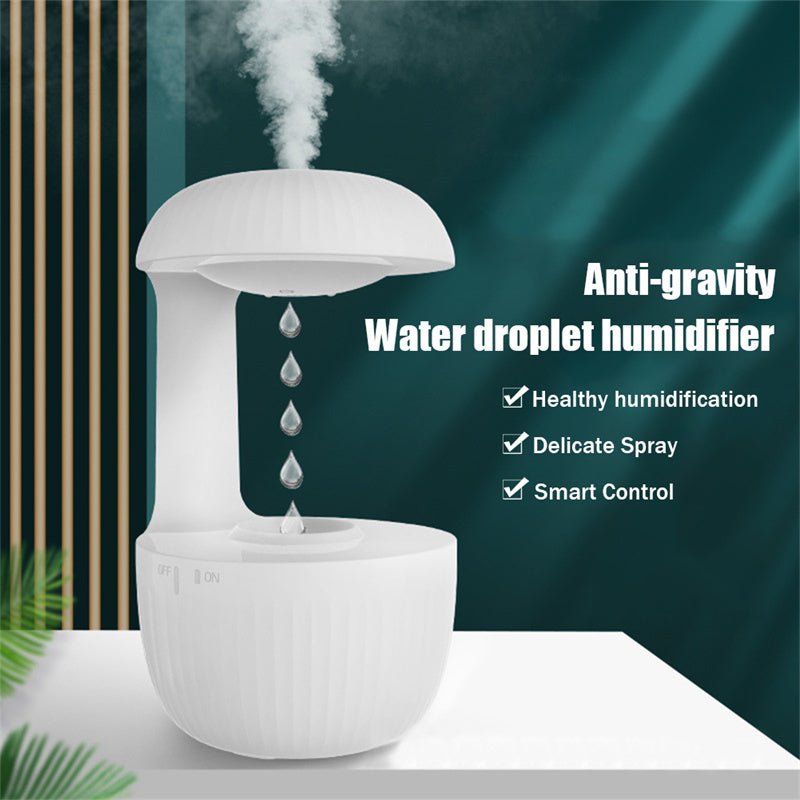 Anti-gravity Air Humidifier Mute Countercurrent Humidifier Levitating Water Drops Cool Mist Maker Fogger Relieve Fatigue | Orazek UK Ltd