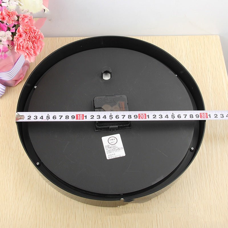Arabic Digital Bedroom Study Mute Second Sweeping Wall Clocks | Orazek UK Ltd