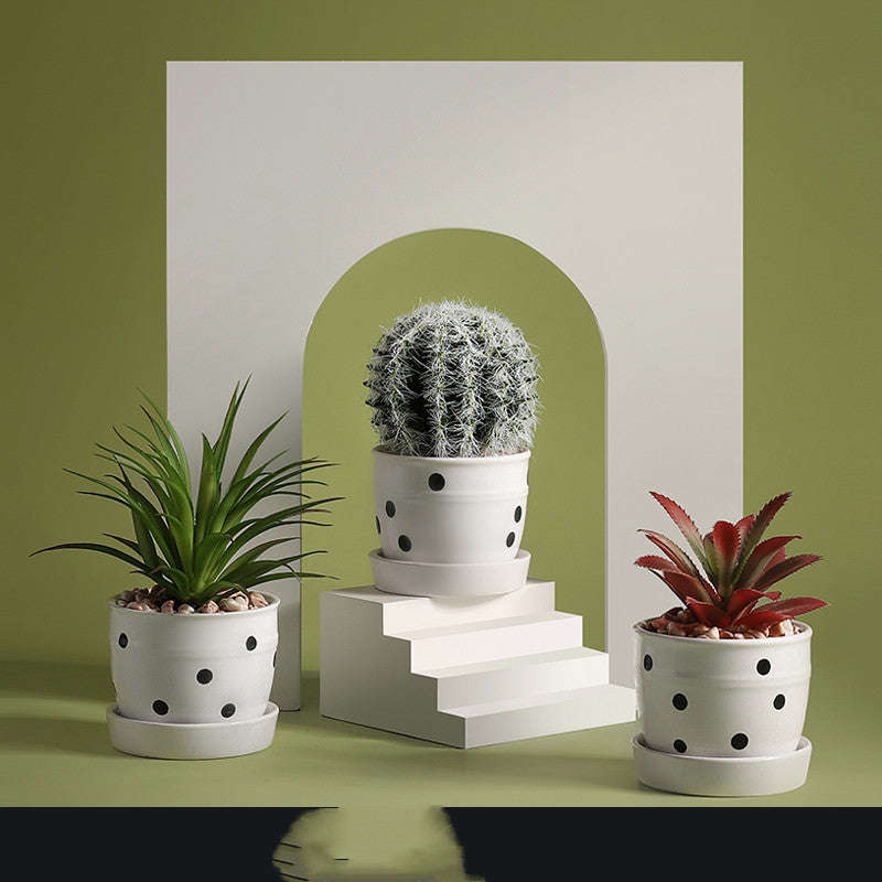 Artificial Green Plant Ornaments Potted Ornaments Green Plants Fake Flower Ornaments Orazek UK Ltd