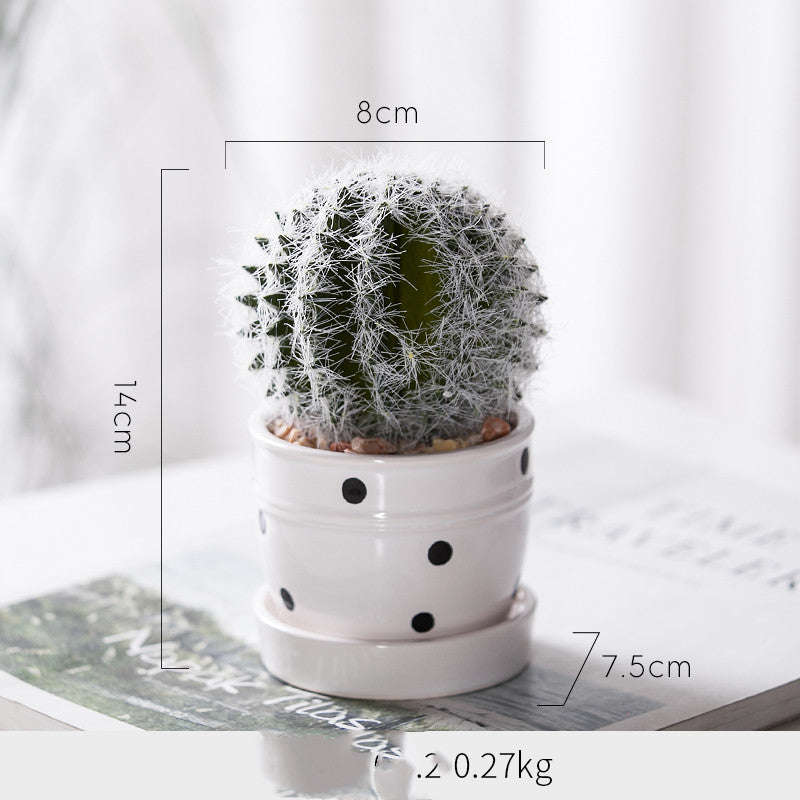 Artificial Green Plant Ornaments Potted Ornaments Green Plants Fake Flower Ornaments Orazek UK Ltd