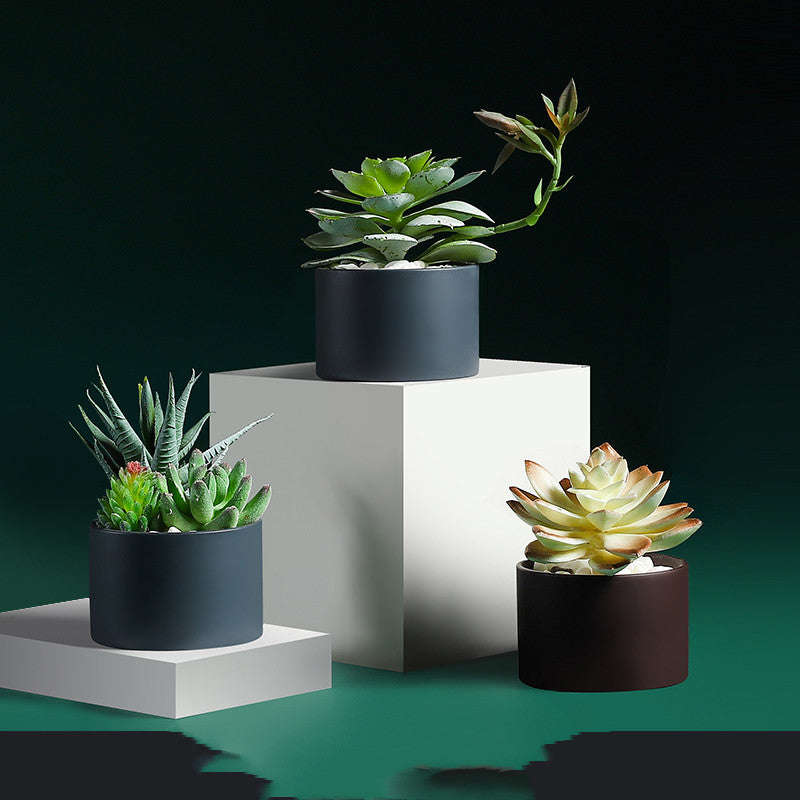 Artificial Green Plant Ornaments Potted Ornaments Green Plants Fake Flower Ornaments Orazek UK Ltd