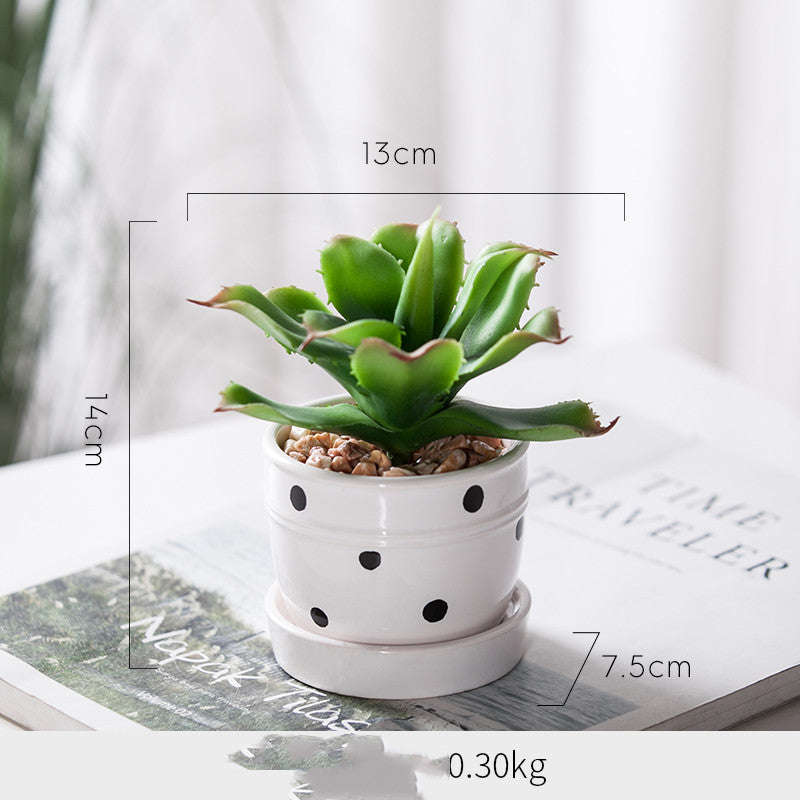 Artificial Green Plant Ornaments Potted Ornaments Green Plants Fake Flower Ornaments Orazek UK Ltd