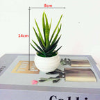 Artificial Green Plants Potted Artificial Flowers Small Ornaments | Orazek UK Ltd